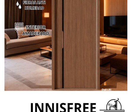 Puerta Acrílico Negro