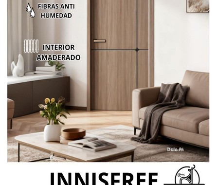 Puerta Cuero Elegante