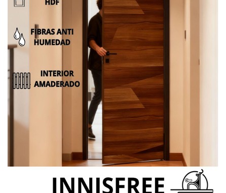 Puerta Praga 1 Nogal